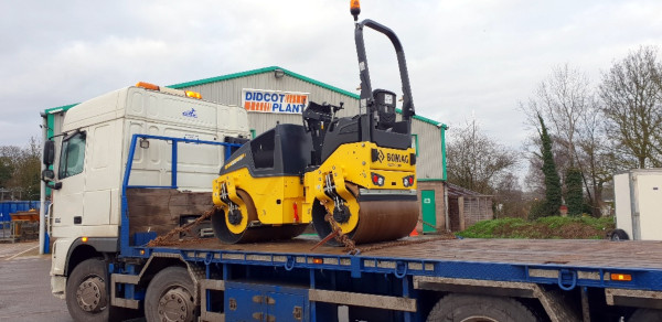 New Bomag 120AD-5 Arrives at Didcot Plant