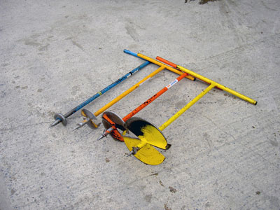 Earth Auger manual 4", 6", 9" & 12"